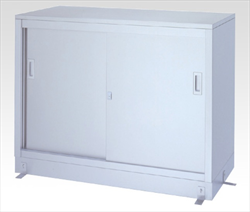 Tủ đựng hóa chất bằng thép không gỉ 900 x 600 x 950mm AS ONE 1-8252-02 9060